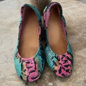 Tieks Electric Snake Ballet Flats